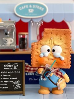 一块干干脆脆的小饼干！

好想吃掉TA！！