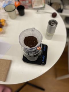 这只mumudu杜师傅的瓦哈娜曼特宁 是3月初买的
深烘的印