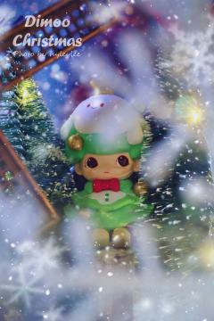 dimoo今年的圣诞偏可爱风，每款都是个小可爱。跟大家分享一
