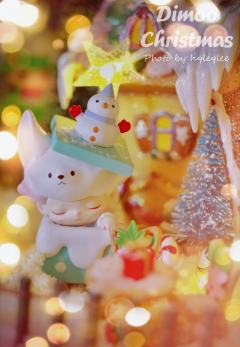 dimoo今年的圣诞偏可爱风，每款都是个小可爱。跟大家分享一