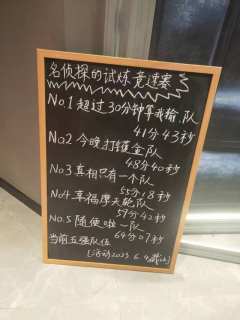 名侦探的试炼
店家：乱神馆·百回楼
dm：老福
角色：神乐润