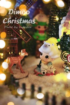 dimoo今年的圣诞偏可爱风，每款都是个小可爱。跟大家分享一
