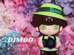 DIMOO又出新系列啦~这次的系列叫社会大学,各种职业造型都