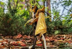 假面骑士雷剑shf是三剑士里涂装最多的shf了，在阳光下金色