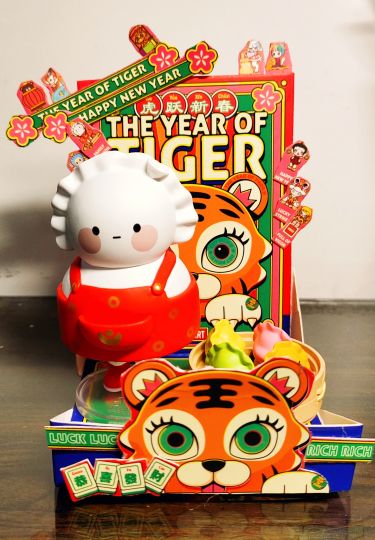 盲盒盒子改造~虎年系列也太喜庆了吧！