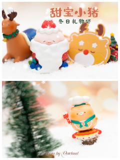这个圣诞拍了好多娃~把最爱的三只猪都拍到了！也算圆满！