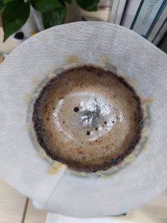 来自彻哥分享的可做手冲的意式豆~

豆香：草木灰+淡淡酒感
