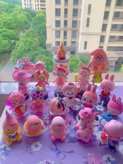 这个差不多都算粉红💓色系吧，也不知道我有没有色盲😂😂😂