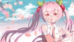 【樱初音】宝宝你是一个樱桃味的小蛋糕！大家喜欢的话点点赞吧！