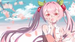 【樱初音】宝宝你是一个樱桃味的小蛋糕！大家喜欢的话点点赞吧！
