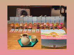 来了 我的labubu天团~!
端盒开箱第一个即隐藏款山荷花