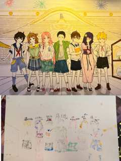 【含剧透】
——划过的流星
消失之前
和你一起实现愿望吧——