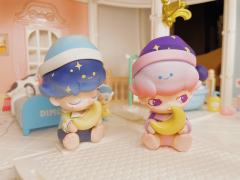 dimoo森林之夜系列黑夜守护者
涂装改娃抱着月亮不睡觉