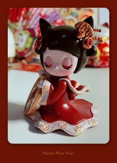 改娃：虎跃新春招财进宝～嘻嘻，开心