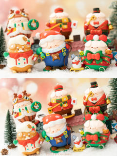 这个圣诞拍了好多娃~把最爱的三只猪都拍到了！也算圆满！