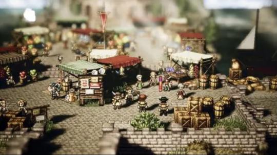回合制游戏满分神作，破弱点式的战斗设计，顶级品质的游戏音乐、光影满分的像素式风格画面搭配，体验每一个人物的背景故事成长历程，亲身经历般的豪华之旅。