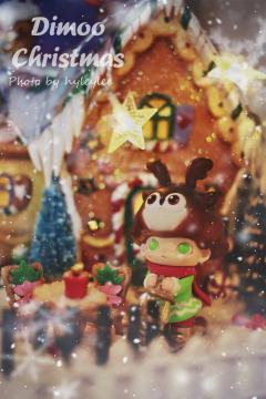 dimoo今年的圣诞偏可爱风，每款都是个小可爱。跟大家分享一