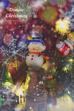 dimoo今年的圣诞偏可爱风，每款都是个小可爱。跟大家分享一