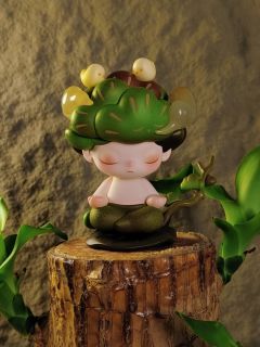 DIMOO冥想和巴西木真的绝配，我养了一个月的巴西木终于长得