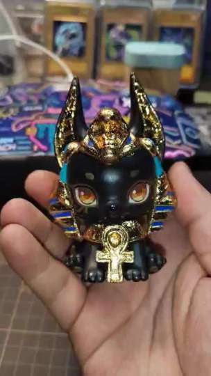 自改阿努比斯！买不起隐藏，贴的金箔！挺有意思的！