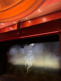 是比较有剧情感的音乐剧。感觉是很适合大戏院舞台的作品,仿佛置