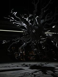 爱死了极简主义的舞美 每一个道具都有它的用途和含义 ,高耸