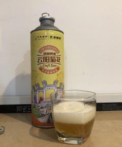 云阳菊花。重庆艺术精酿一乡一品推出的一款夏日新品。今天来尝尝