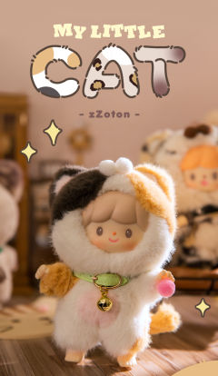 搪胶新品新品来了！
猫猫爱好者福音，卓大王二代搪胶毛绒新品图