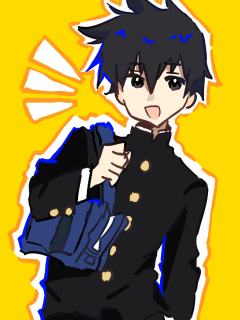 发发最近画滴，第一张是影山律捏