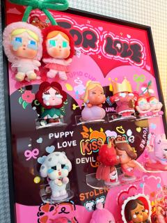 哭娃收纳轻松get‼️是哭娃的盲盒画哎，再也不用担心娃落灰啦