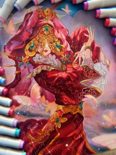 是之前画的第五人格唉！