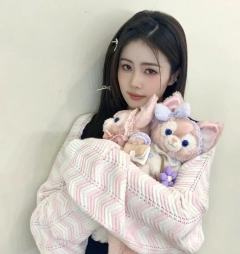 白鹿的美丽照片。
