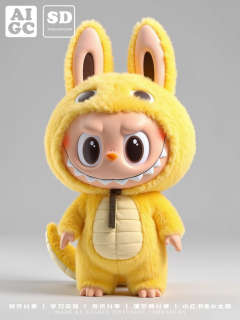 Labubu 生肖限定|开启新年好运（附教程）
宝子们🎊，