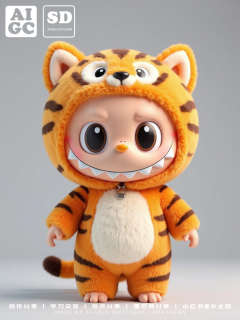 Labubu 生肖限定|开启新年好运（附教程）
宝子们🎊，