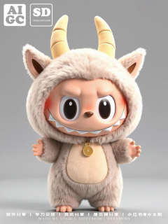 Labubu 生肖限定|开启新年好运（附教程）
宝子们🎊，