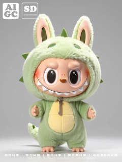 Labubu 生肖限定|开启新年好运（附教程）
宝子们🎊，