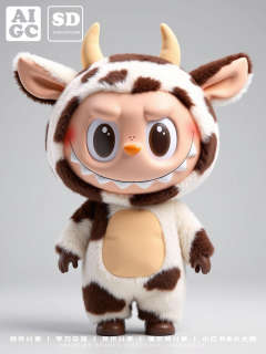 Labubu 生肖限定|开启新年好运（附教程）
宝子们🎊，