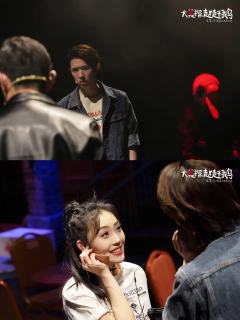 啦啦啦~终于安排上了大真探赵赶鹅
斗胆选择了头排的互动区
没