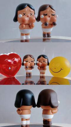 黑皮哭娃崽子太可爱啦！！！