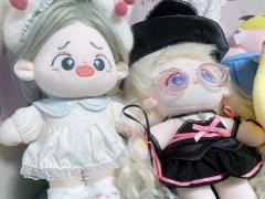 大家好，今天是一期爱豆棉花娃娃二创的教程
这次我选取了两个雨