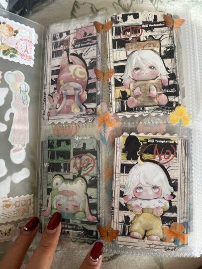 品韵家的玻璃眼珠做得很好看，这套有的有瑕，卖的太便宜都不想出，为什么价格那么低，我买的挺贵的