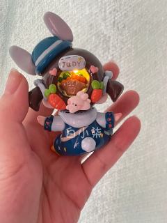 zoraa蜜桃妹妹改娃朱迪，开脑亮灯款。