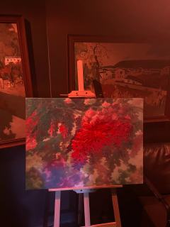 深濑雄彦的忌日当天,身份不明的记者工藤淳一来到松本家的画廊,