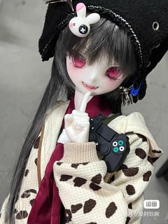 BJD-兎豆豆 兽兽自制 （里親✨獸獸自制 兔豆豆 三分 帶妝 BJD 3