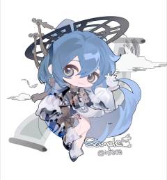 我画正比orQ版
模特是自设，是蓝兔兔哦