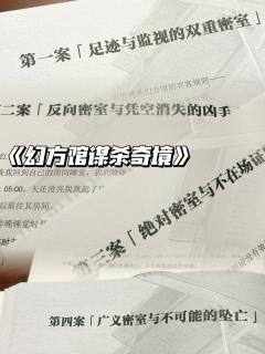 《幻方馆谋杀奇境》|相当优秀的盒装推理
推荐指数:🌟🌟