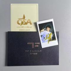 张极/朱志鑫/张泽禹/左航/苏新皓拍立得签名
