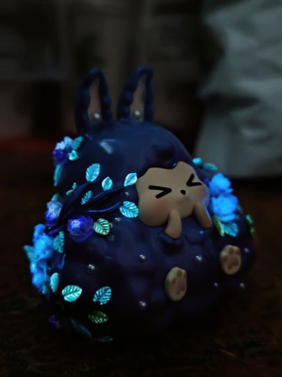 kiki【改娃】紫色仲夏夜底娃：幻影系列在花园中诞生的花之精灵，成为了仲夏夜最迷人的存在