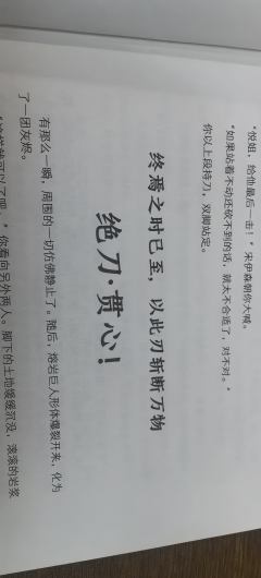 “终焉之时已至，以此刃斩断万物”
绝刀·贯心！！！

打上了