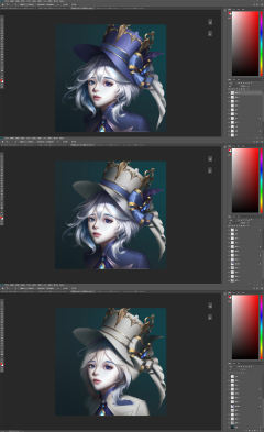 很多人说这张芙宁娜厚涂同人像AI
麻了 这真不是AI 
在此